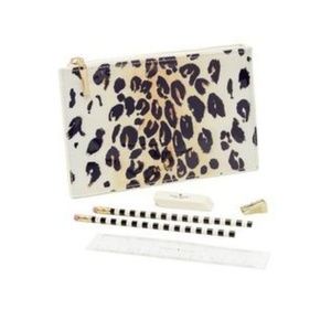 Kate Spade New York Leopard Pencil Pouch